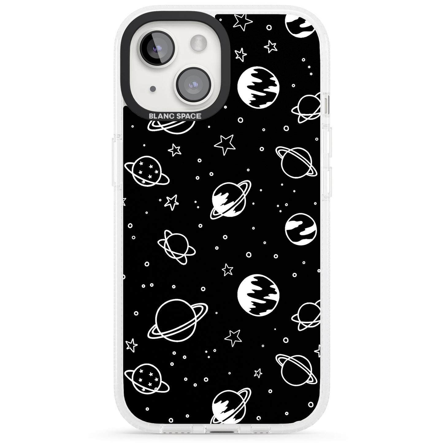 Cosmic Sketch White Black