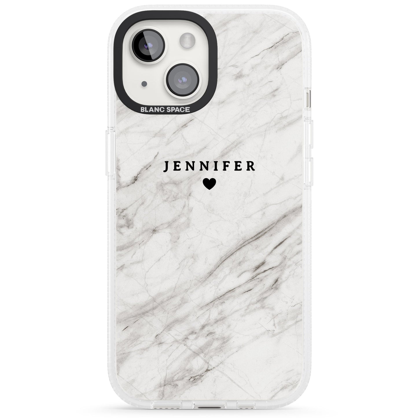 Personalised Light Grey Marble