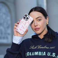 Guépard rouge et rose personnalisé