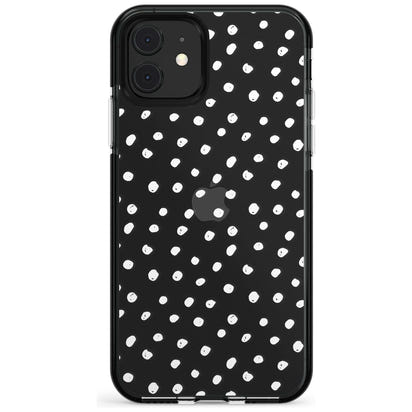 Messy White Dot Pattern