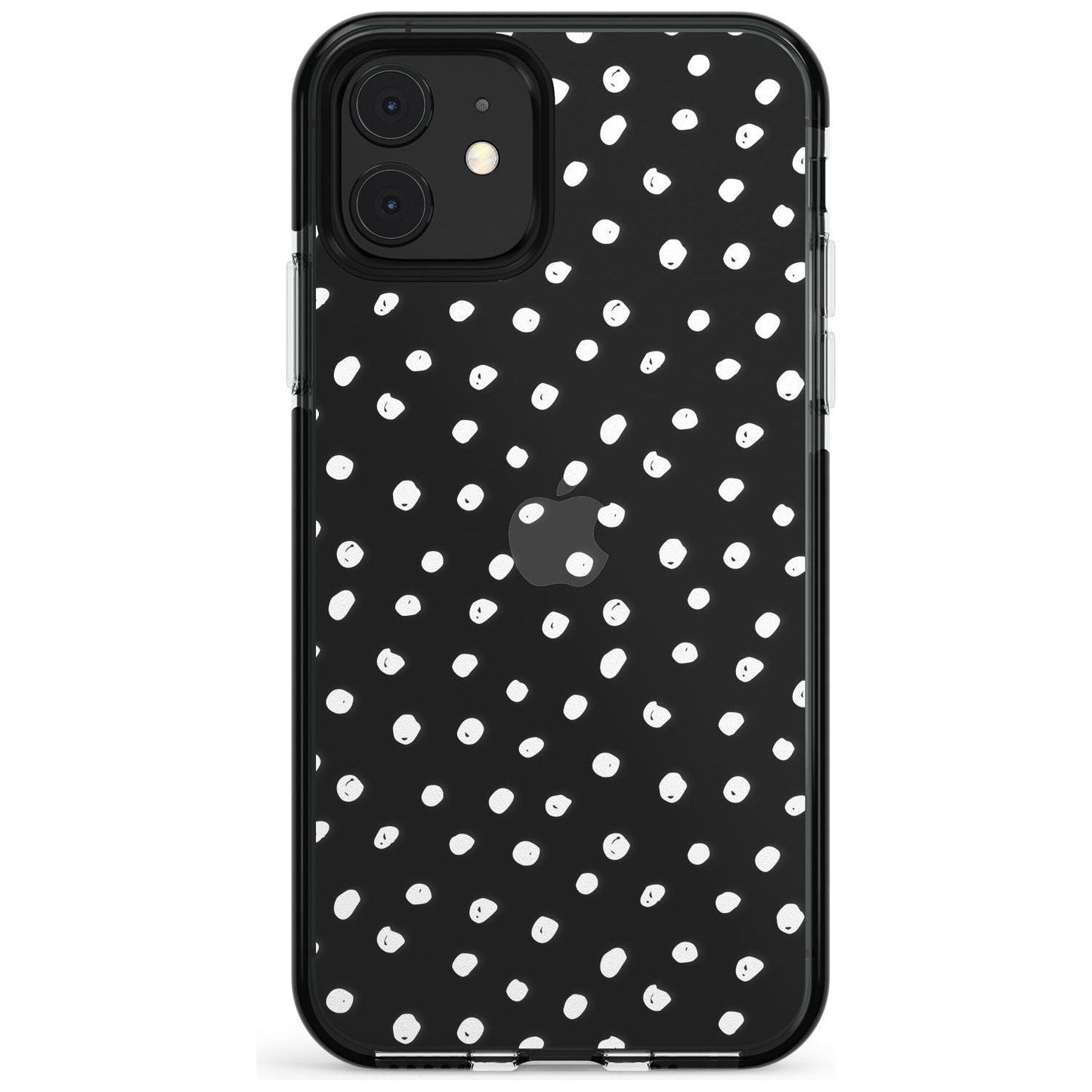 Messy White Dot Pattern