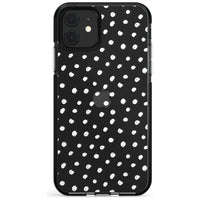 Messy White Dot Pattern