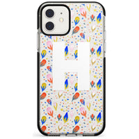 Personalised Abstract Floral Initial