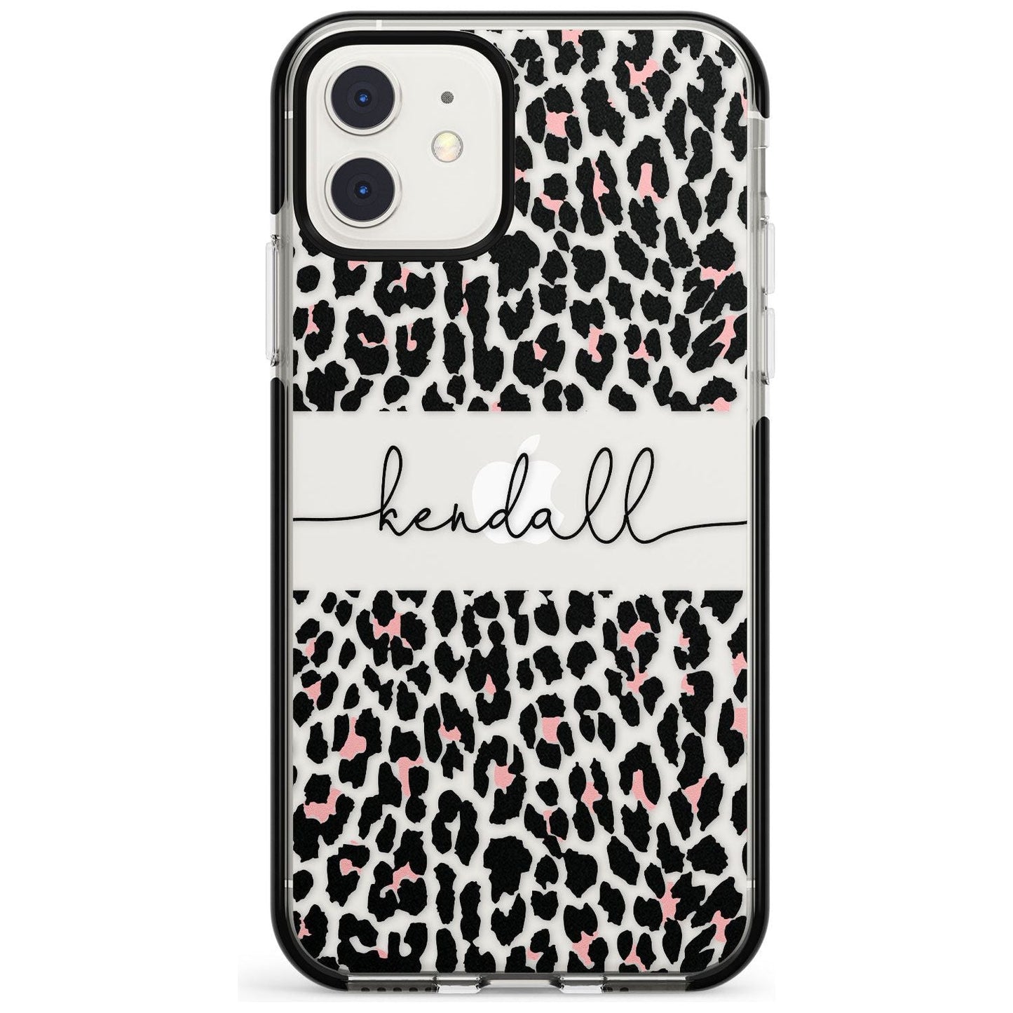 Personalised Cursive Leopard Spots