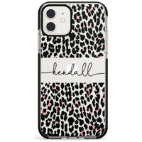 Personalised Cursive Leopard Spots