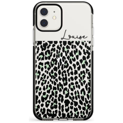 Personalised Seafoam Leopard