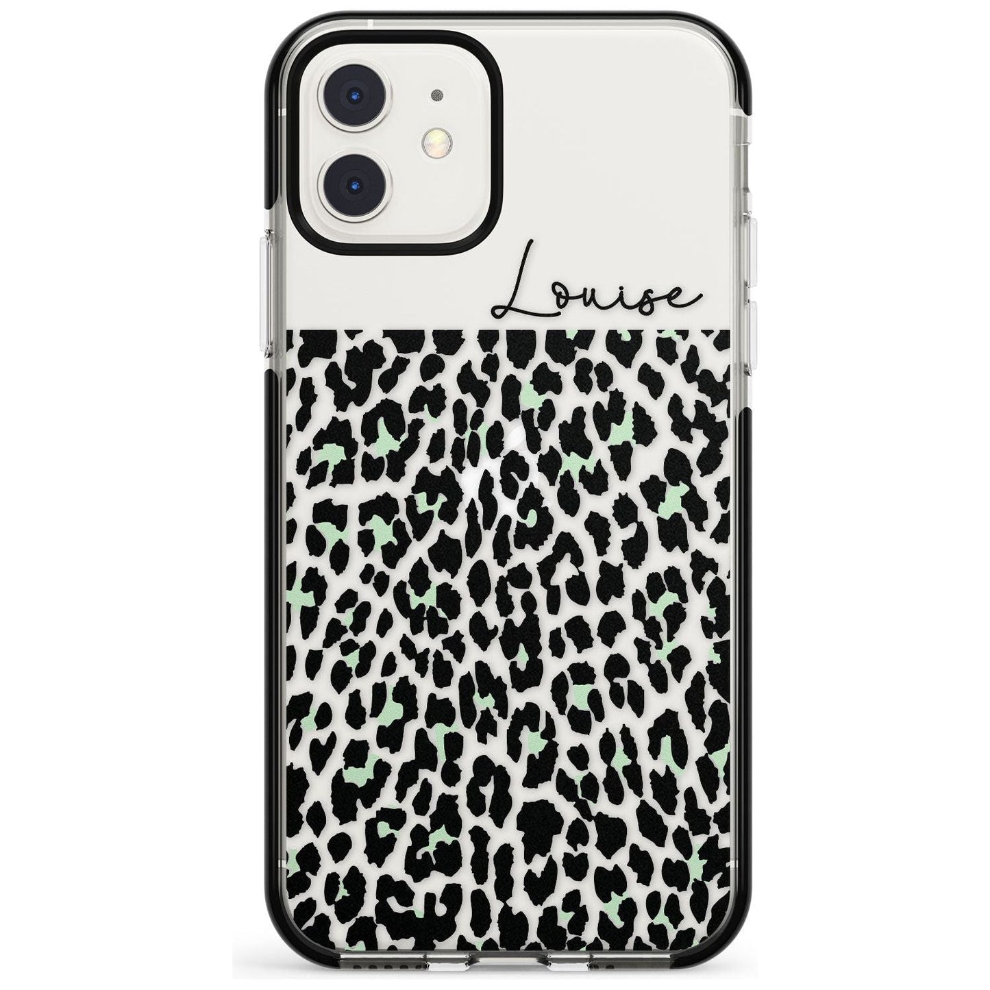 Personalised Seafoam Leopard