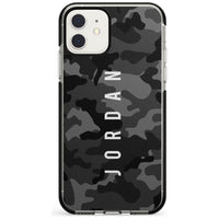 Personalised Black Camouflage Name