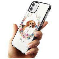 Personalised Beagle Floral Portrait
