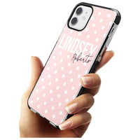 Personalised Pink Polka