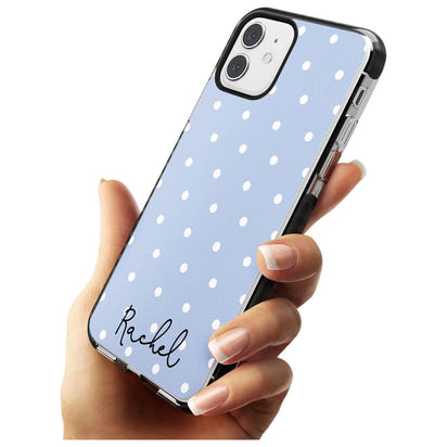 Personalised Simple Light Blue Dots
