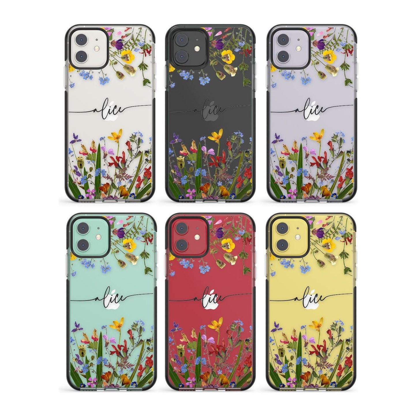 Personalised Wildflower Floral