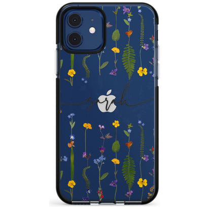 Chaîne de fleurs sauvages personnalisée