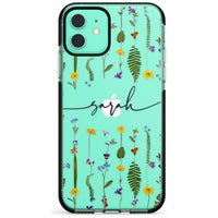 Chaîne de fleurs sauvages personnalisée