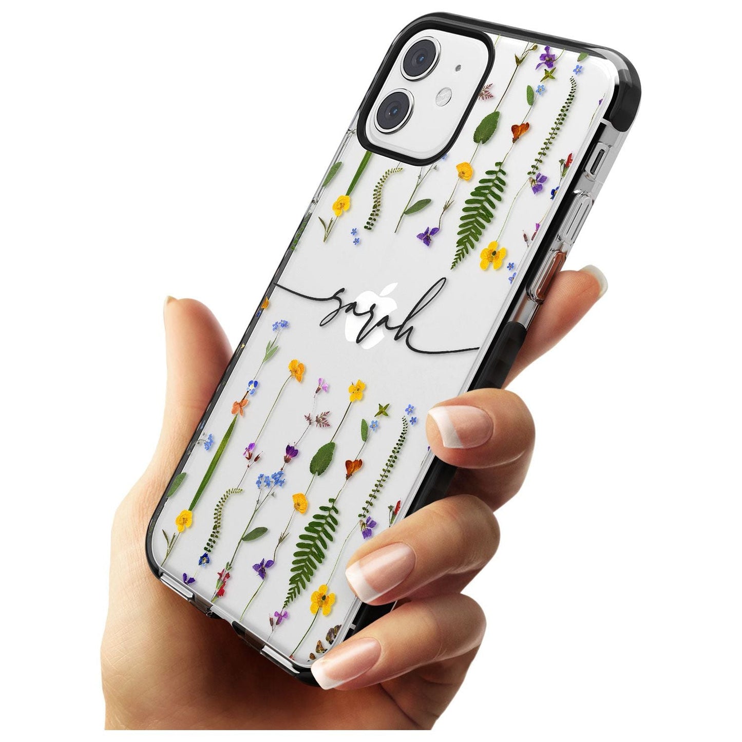 Chaîne de fleurs sauvages personnalisée