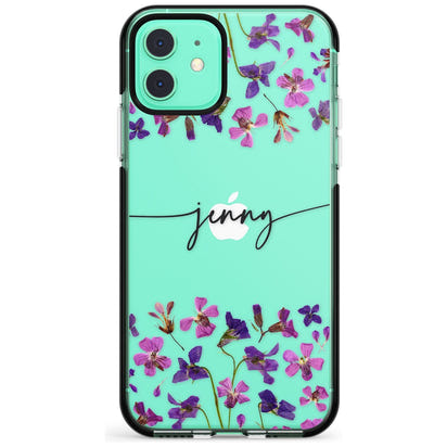 Personalised Purple Violets