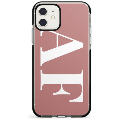 Personalised White & Rose Letters