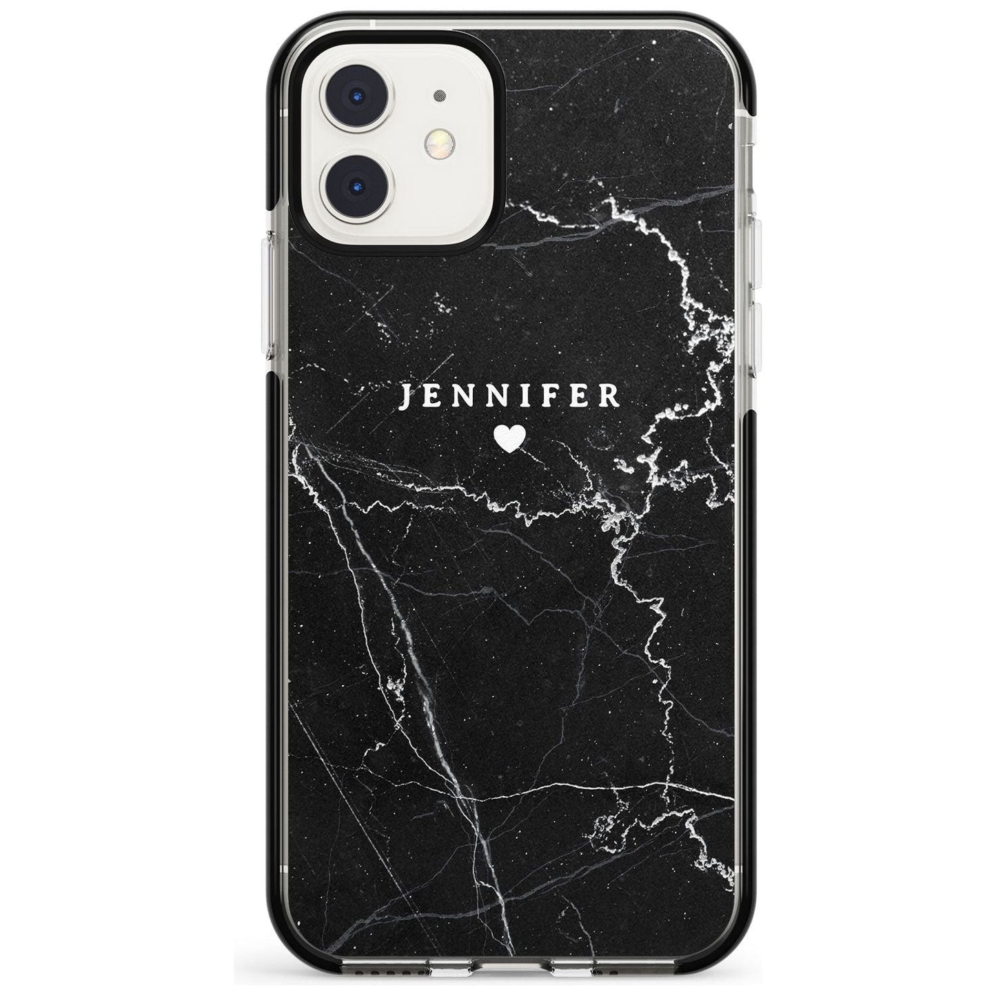 Personalised Black Marble