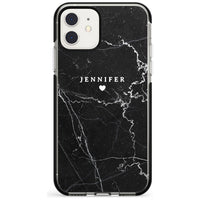 Personalised Black Marble