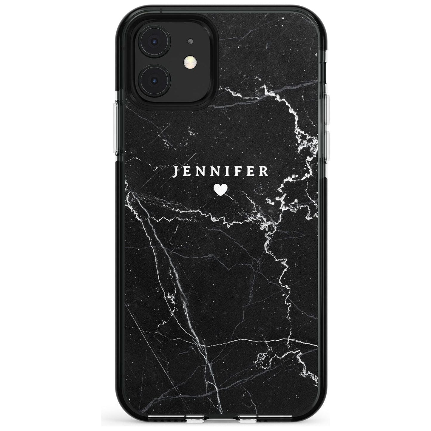 Personalised Black Marble