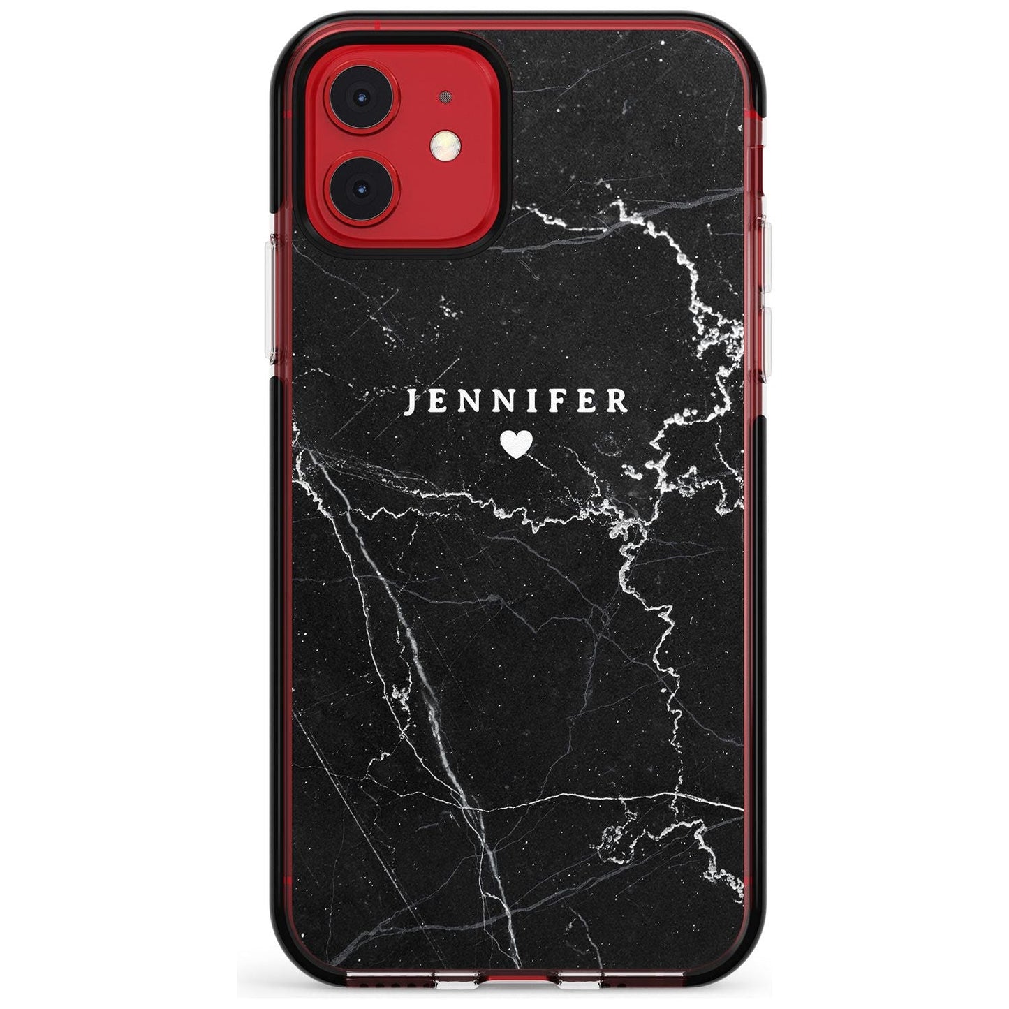 Personalised Black Marble