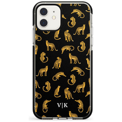 Personalised Gold Cheetah Pattern