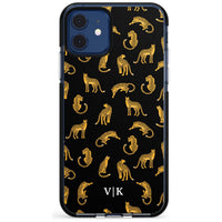 Personalised Gold Cheetah Pattern