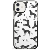 Personalised Black & White Cheetah Pattern