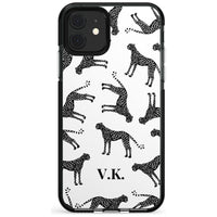 Personalised Black & White Cheetah Pattern