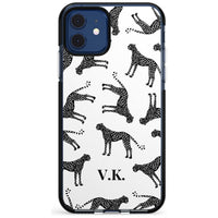 Personalised Black & White Cheetah Pattern