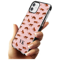 Personalised Pink Safari Tiger Pattern