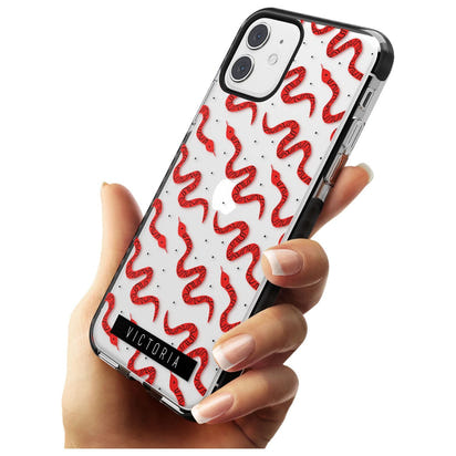 Personalised Red Snake Pattern