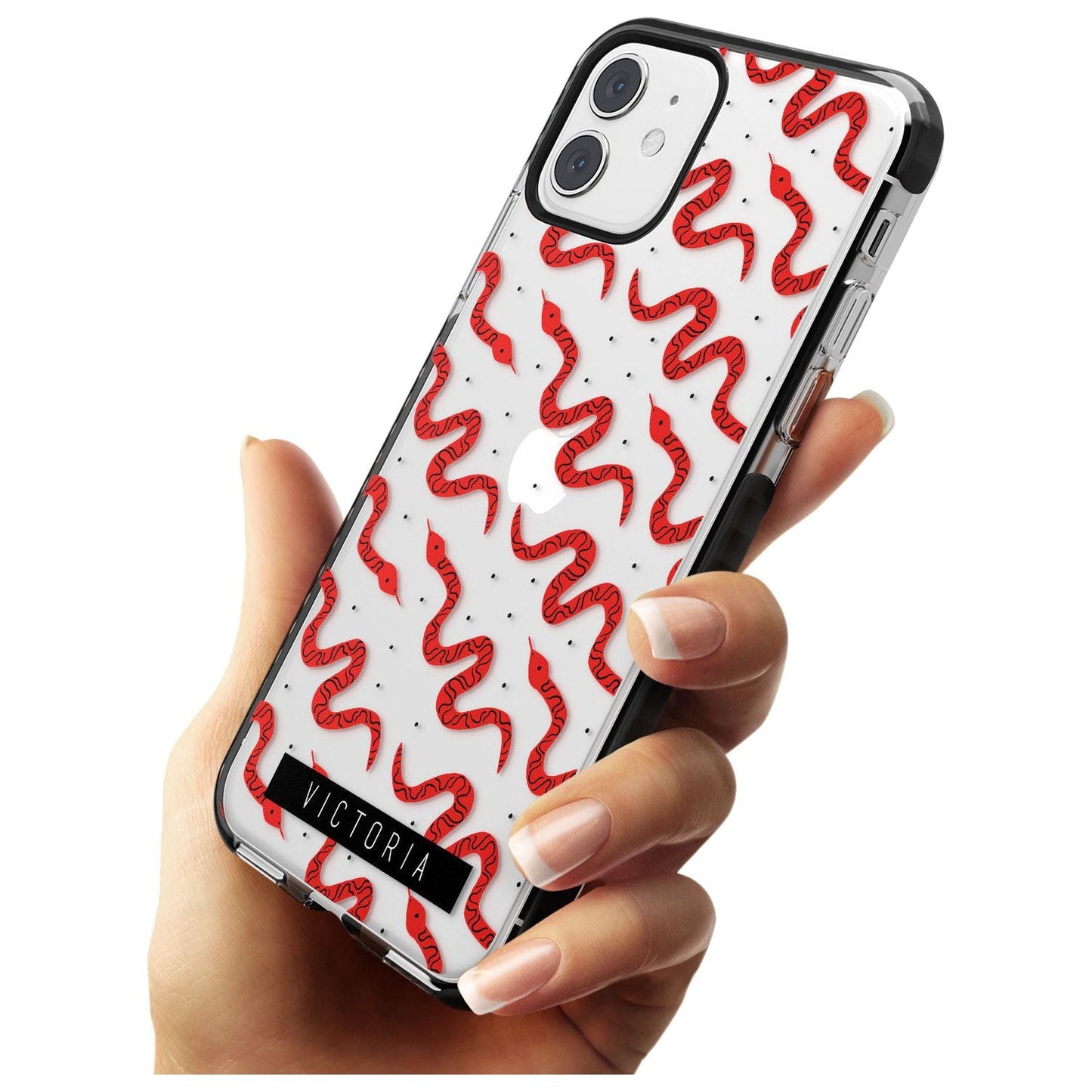Personalised Red Snake Pattern
