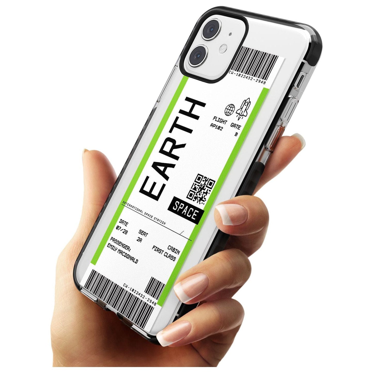 Personalised Earth Travel Ticket