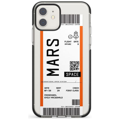 Personalised Mars Travel Ticket