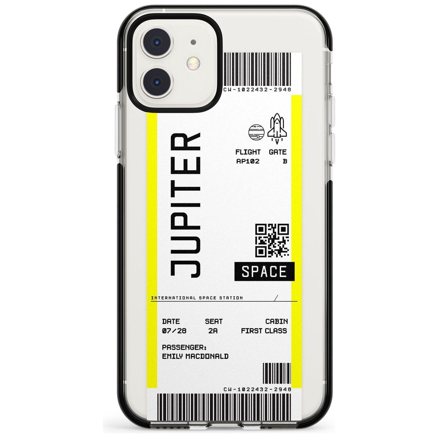Personalised Jupiter Travel Ticket