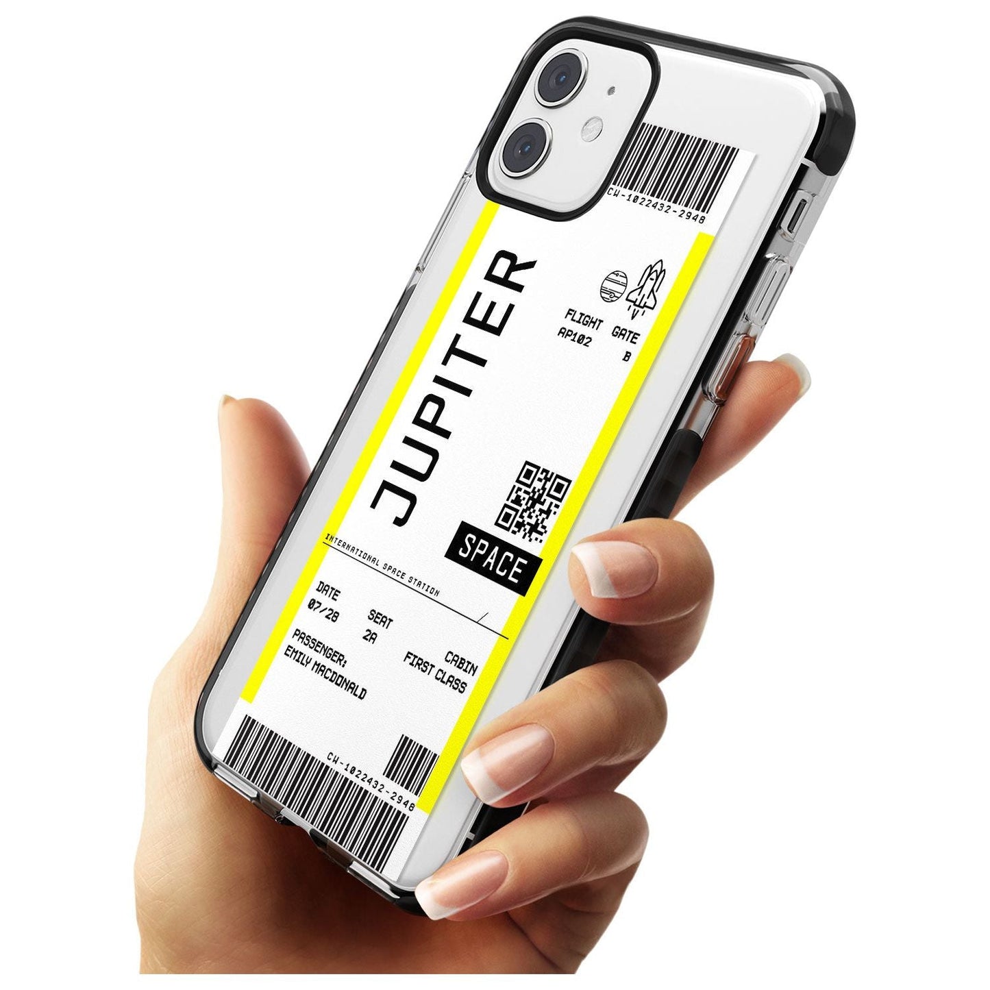 Personalised Jupiter Travel Ticket