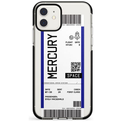 Personalised Mercury Travel Ticket