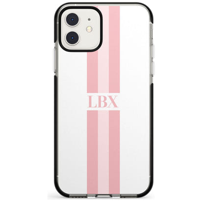 Personalised Minimal Pink Stripe