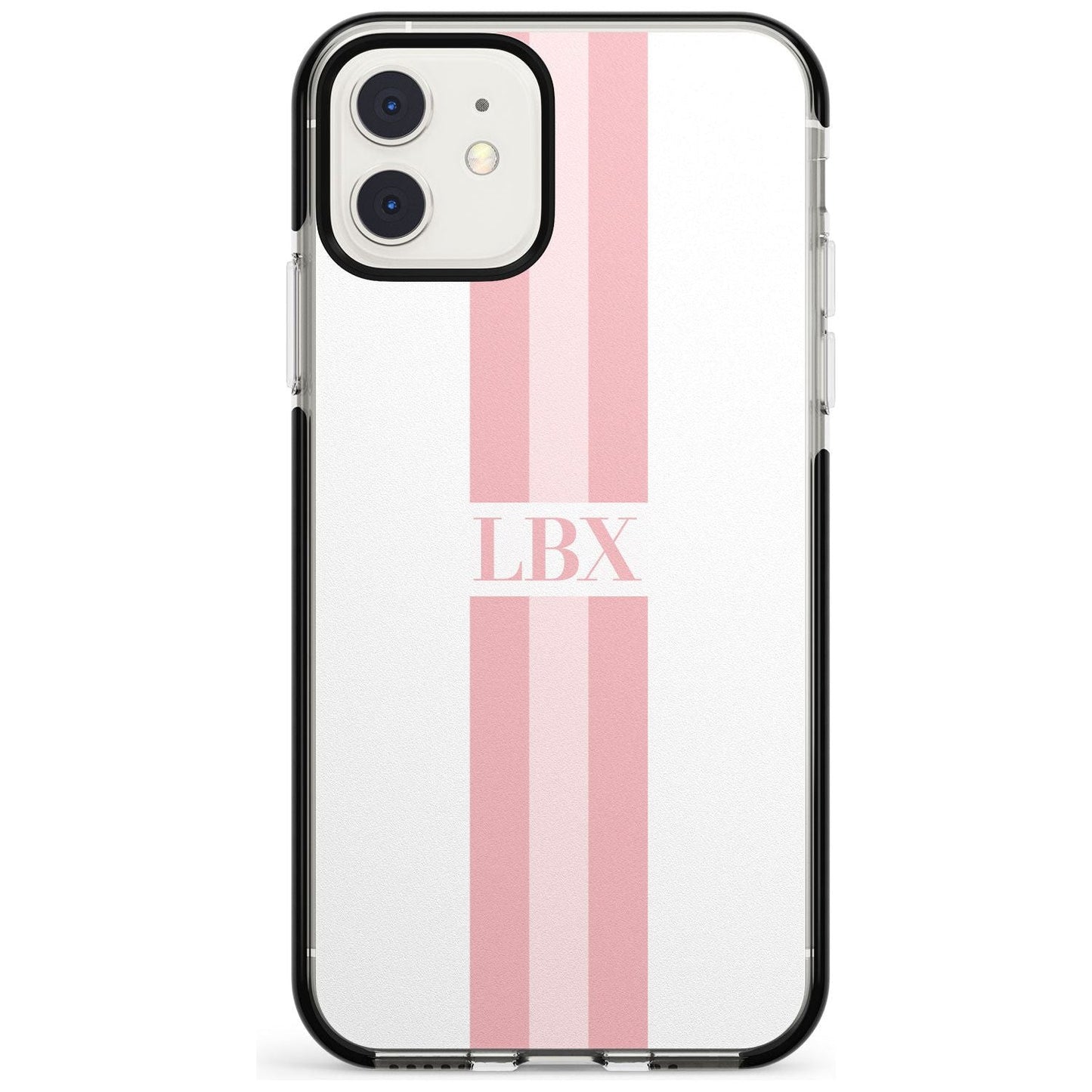 Personalised Minimal Pink Stripe