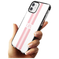 Personalised Minimal Pink Stripe