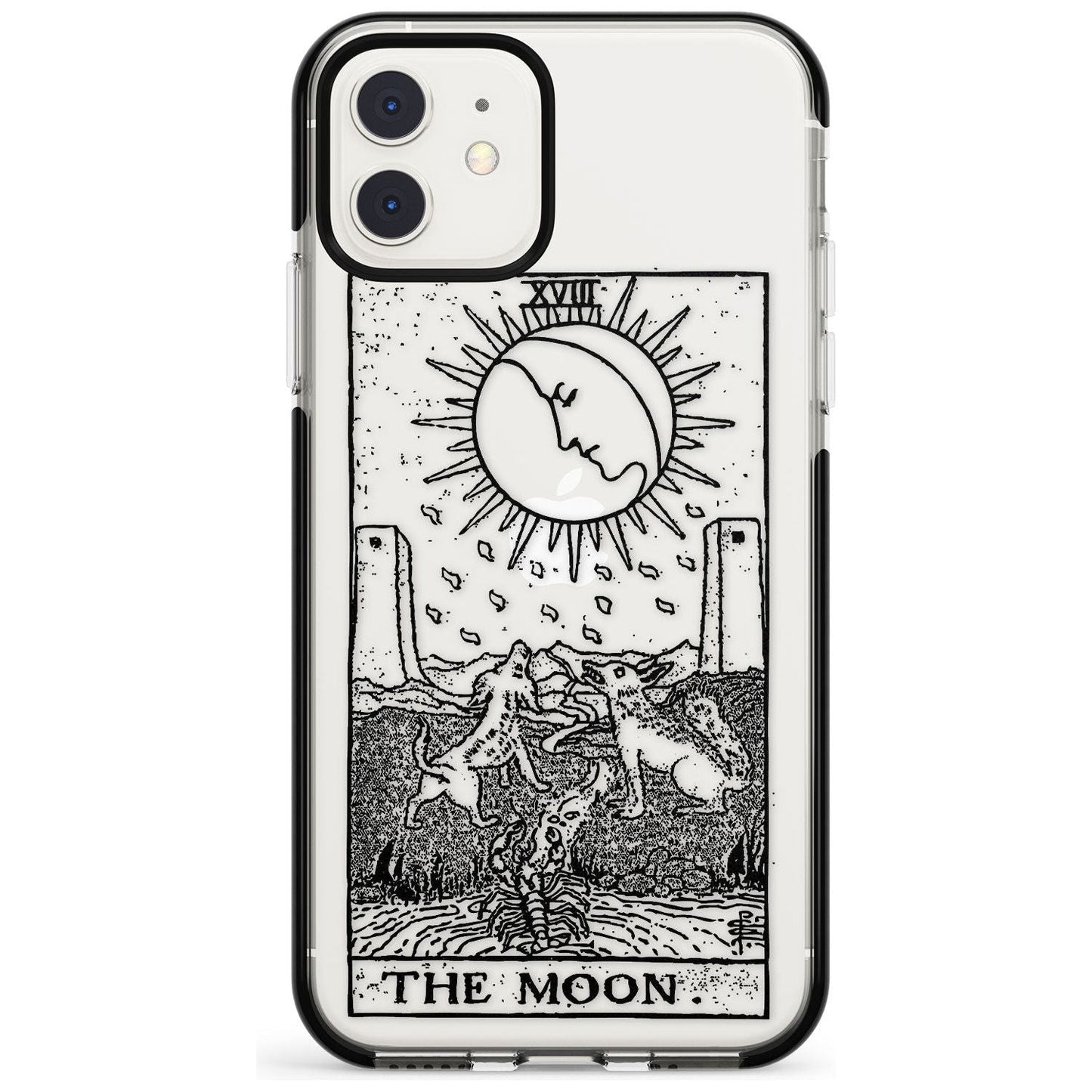 Personalised The Moon Tarot Card (Clear)