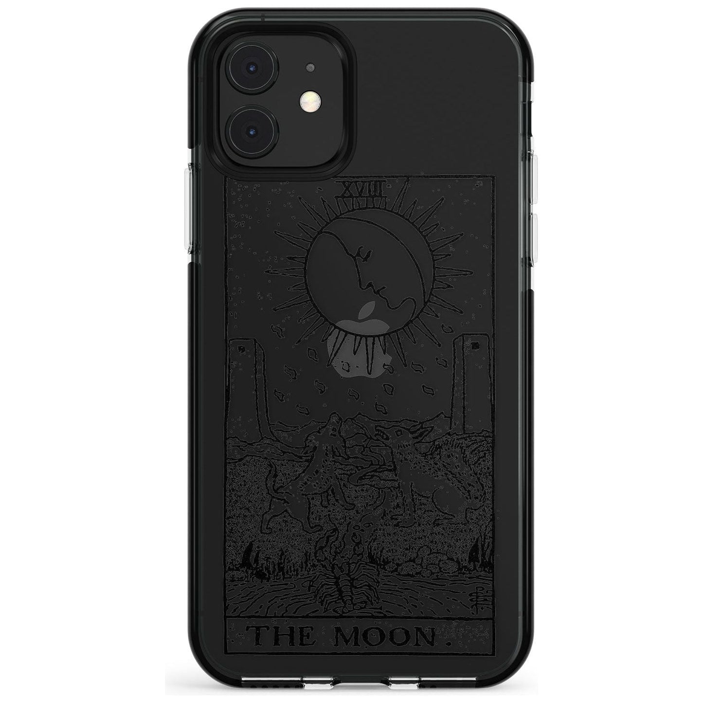 Personalised The Moon Tarot Card (Clear)