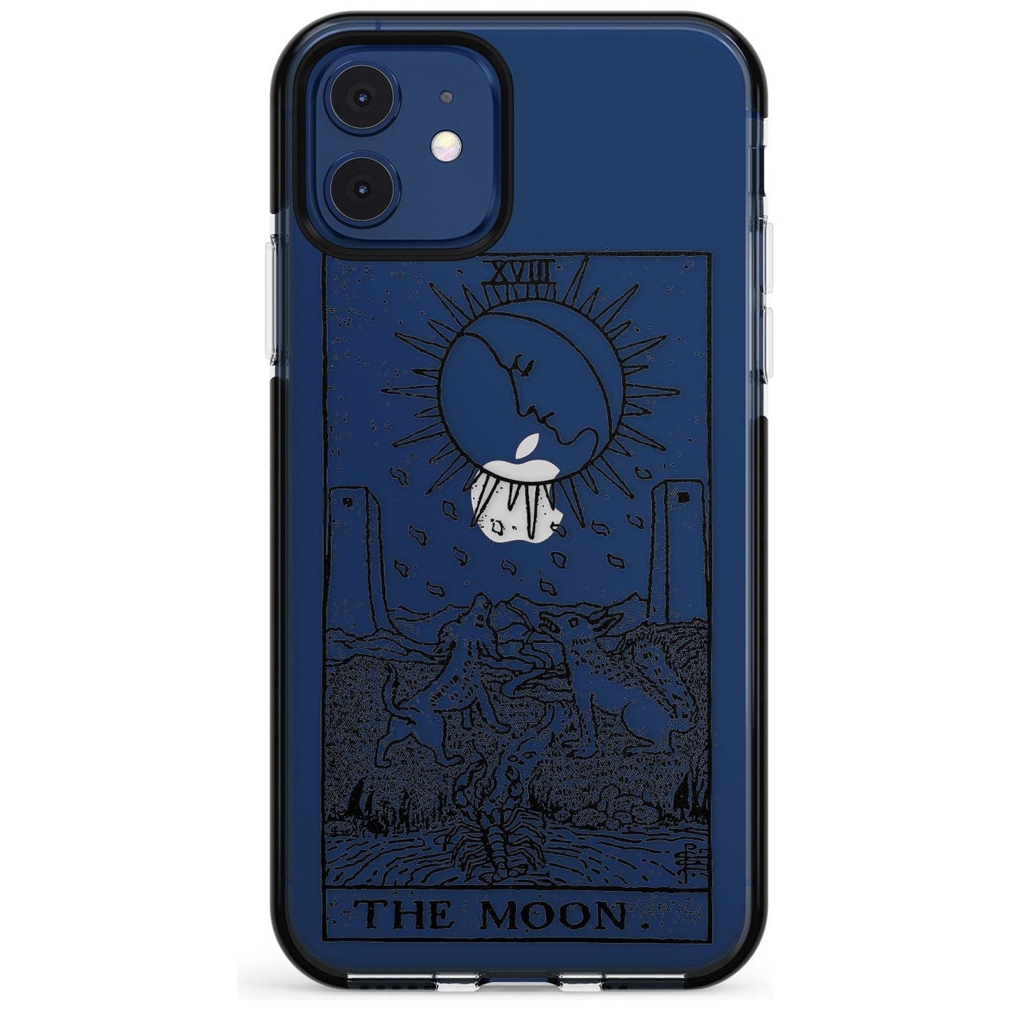 Personalised The Moon Tarot Card (Clear)
