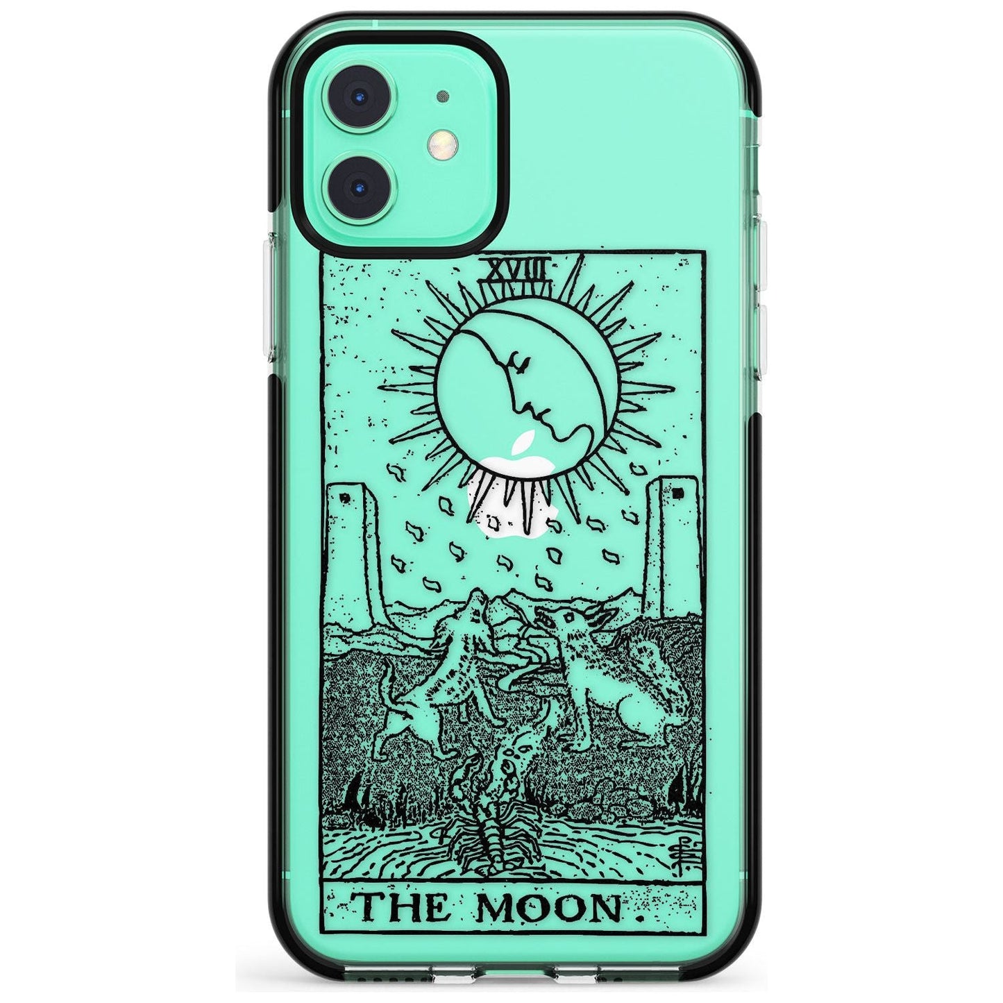 Personalised The Moon Tarot Card (Clear)