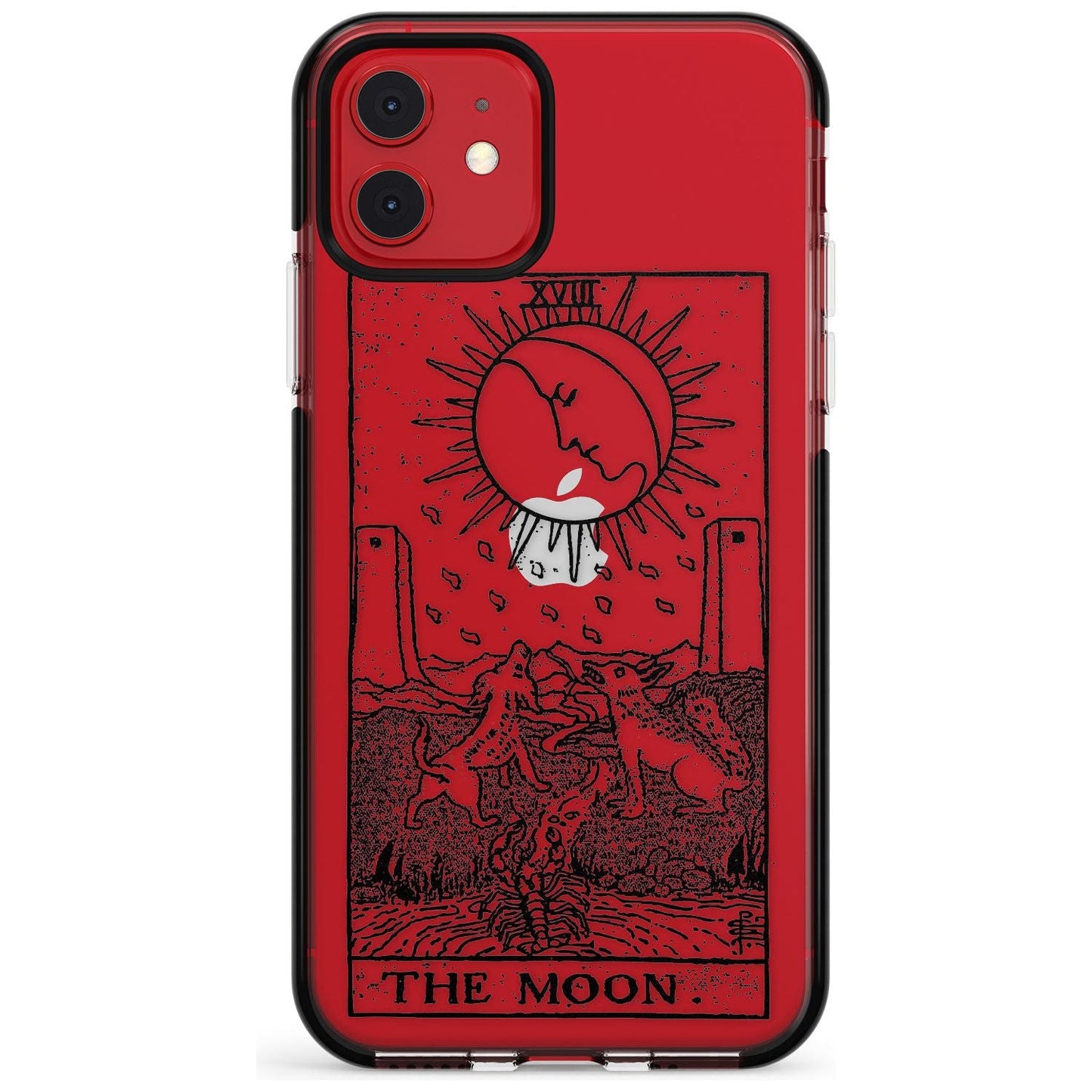 Personalised The Moon Tarot Card (Clear)