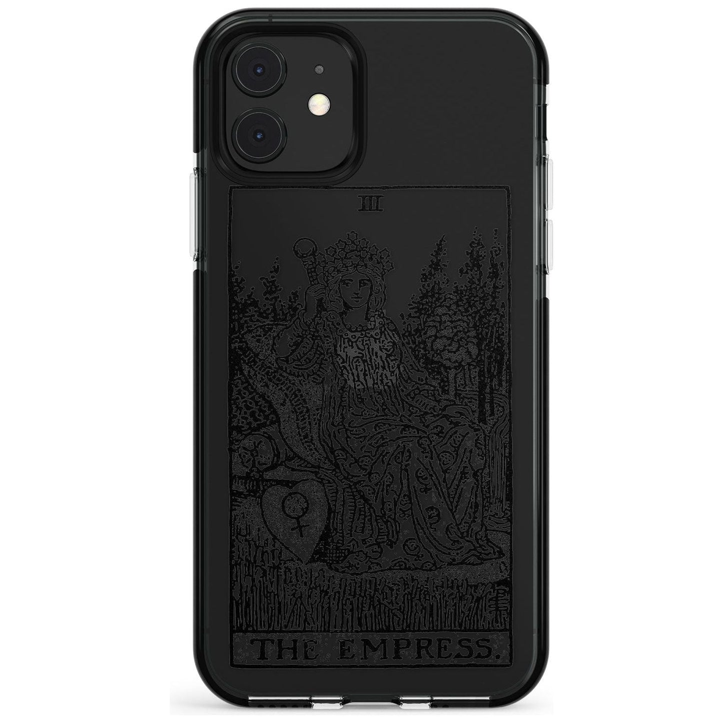 Personalisierte Tarotkarte „Die Kaiserin“ (Transparent)