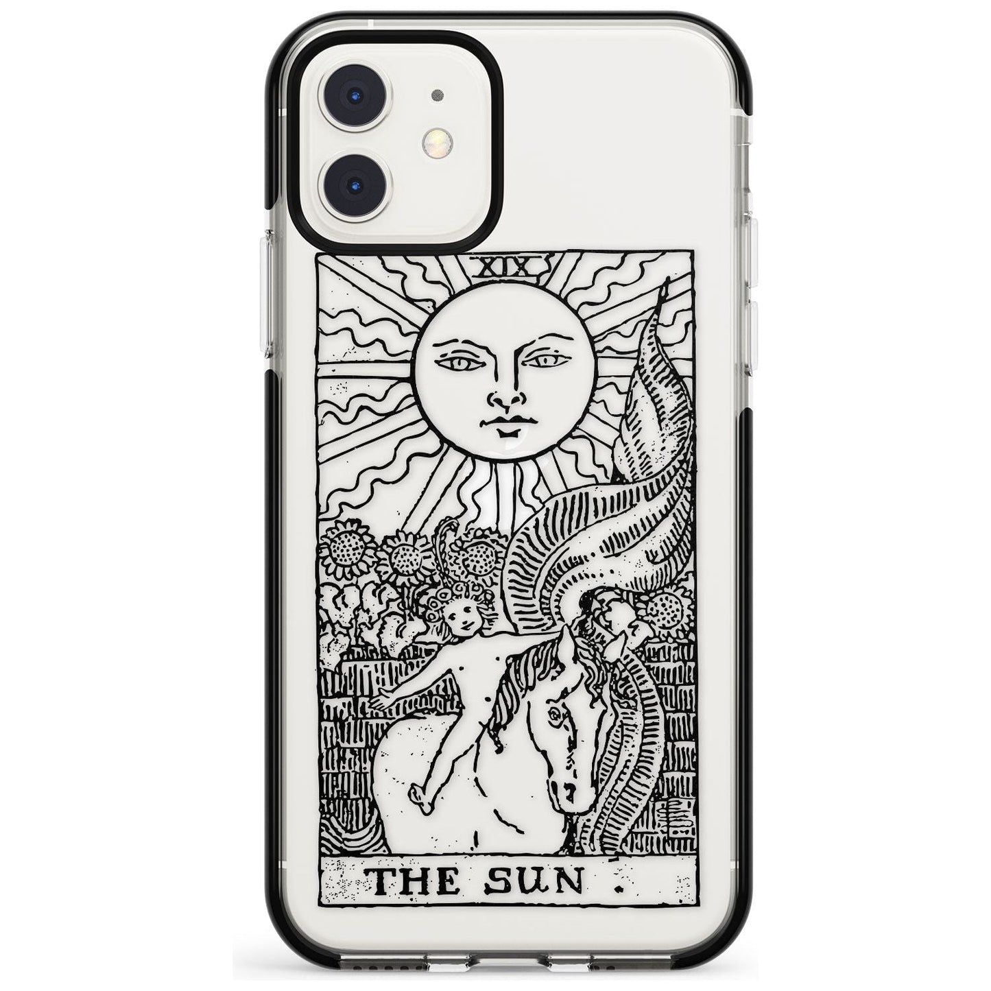Personalised The Sun Tarot Card (Clear)