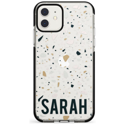 Personalised Terrazzo Blue, Pink, Brown