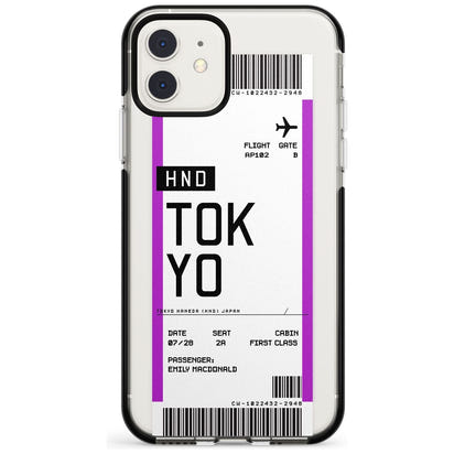 Personalised Tokyo Boarding Pass